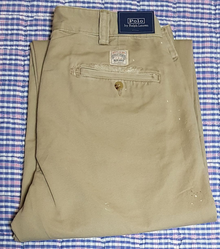 [새상품/29X32] 폴로 버로스 빅핏 치노 팬츠 팝니다.--1
