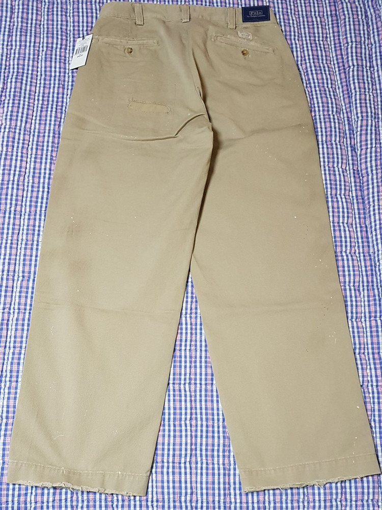 [새상품/29X32] 폴로 버로스 빅핏 치노 팬츠 팝니다.--3