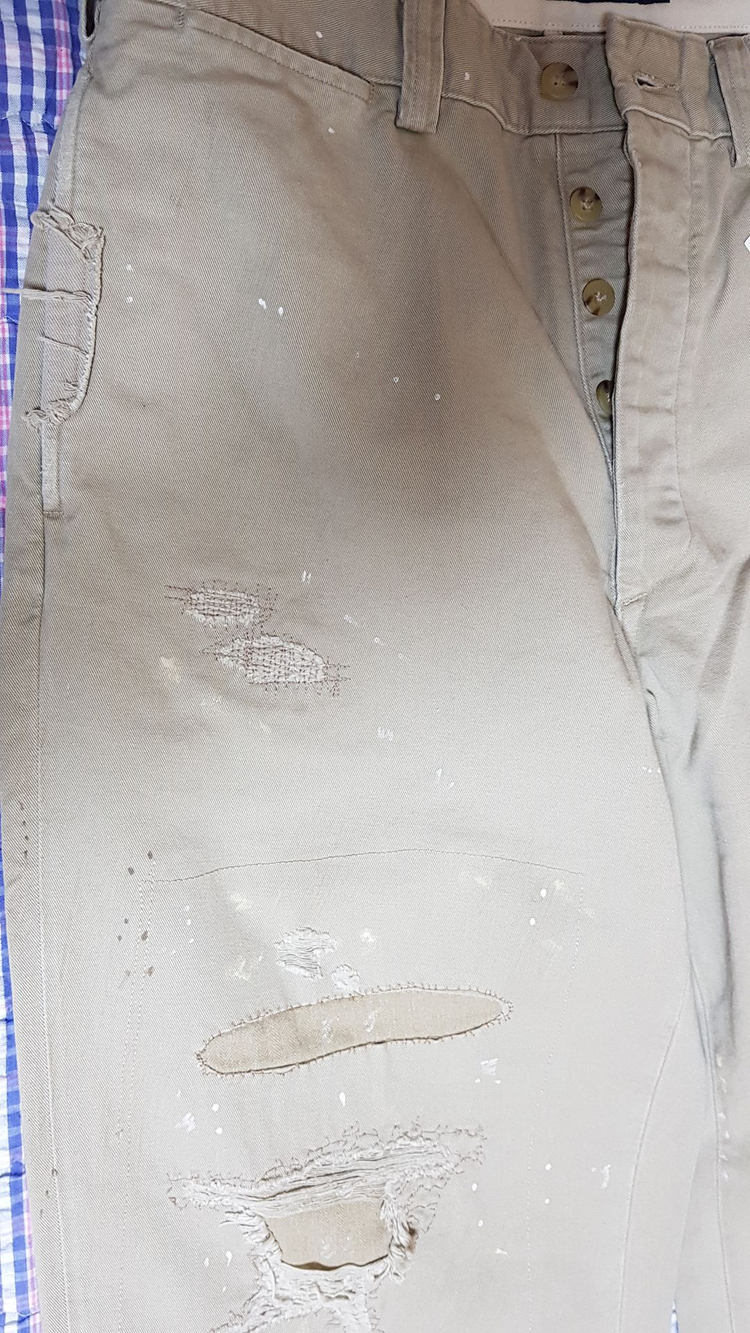 [새상품/29X32] 폴로 버로스 빅핏 치노 팬츠 팝니다.--4