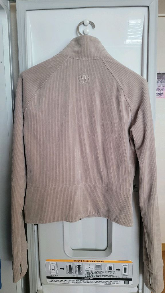 룰루레몬 트랙자켓 벨벳코드 4--3