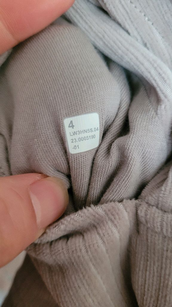 룰루레몬 트랙자켓 벨벳코드 4--7