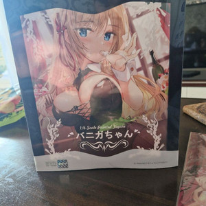 맥스큐트 바니걸 피규어 미개봉+ 특전 파일