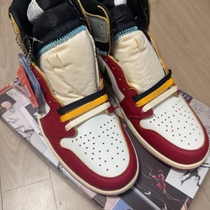 조던 1 x 유니온 레트로 하이 OG 시카고 쉐도우 이미지