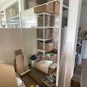 워너비가구 이동식 대형 전신거울 1200x1880(상태좋음)