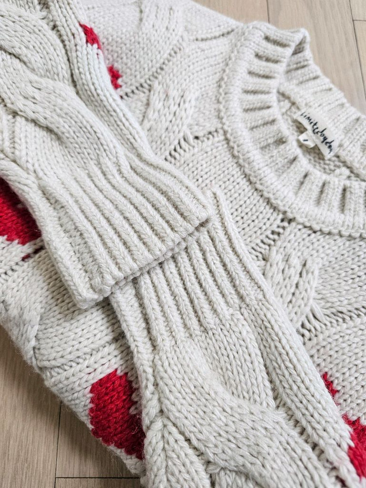 리미떼두두 니트 L사이즈--5