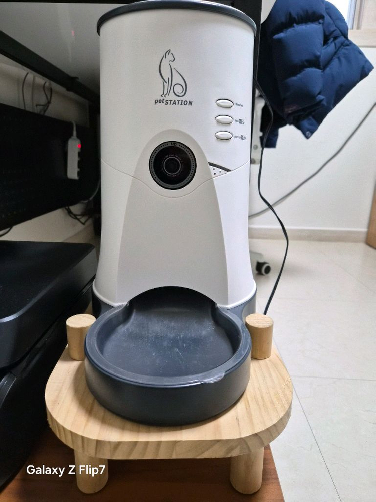 펫스테이션 자동 급식기 화이트--8