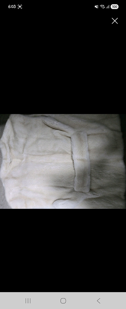 프루 시그니처 밍크조끼 펄베이지 55사이즈--6