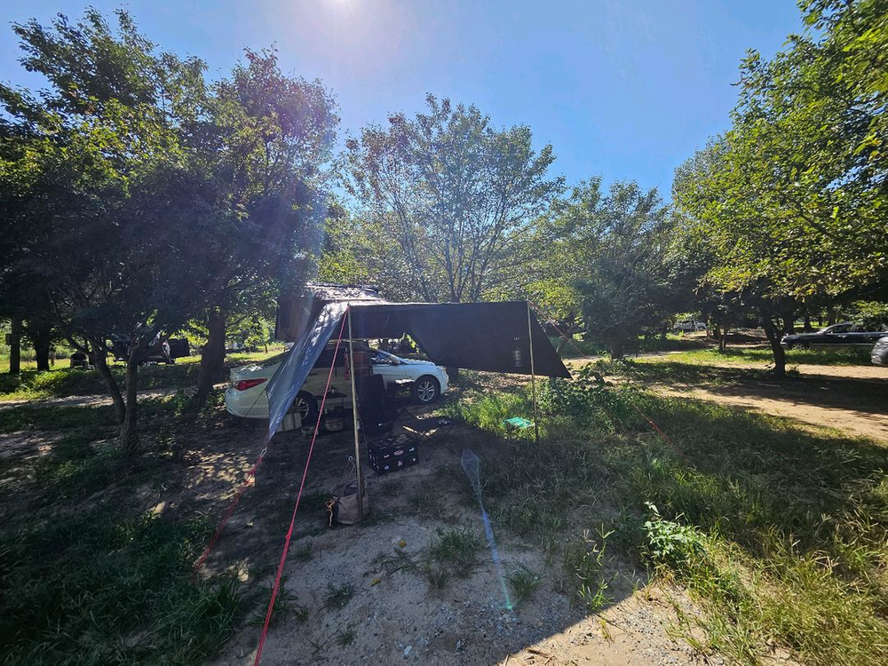 스카이캠프 2.0 호환 어닝 블랙코팅--1