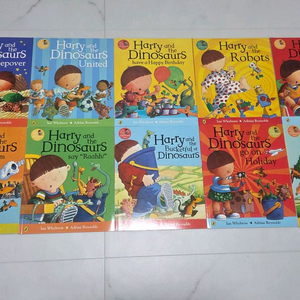 새책 Harry and the Dinosaurs 영어 원서 10권 세트