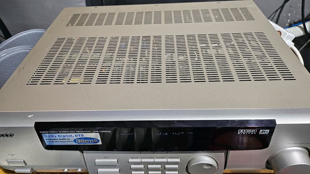 켄우드 리시버 앰프 KRF-V5550D 외장블루투스수신기 포함 이미지