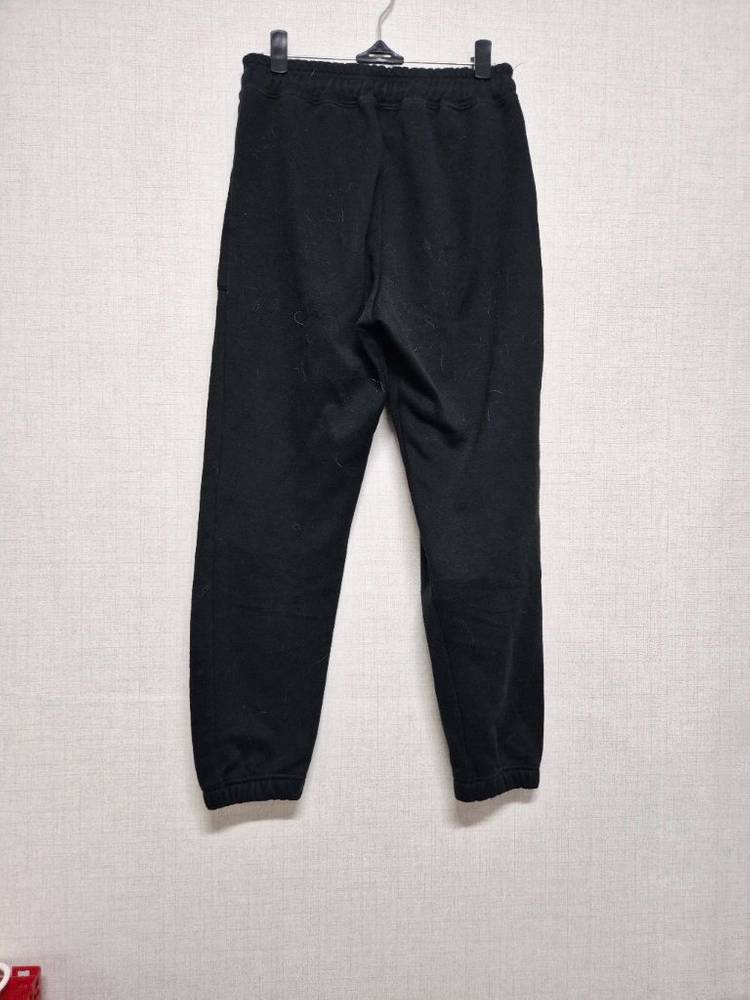 블랙 트레이닝 조거 팬츠--1