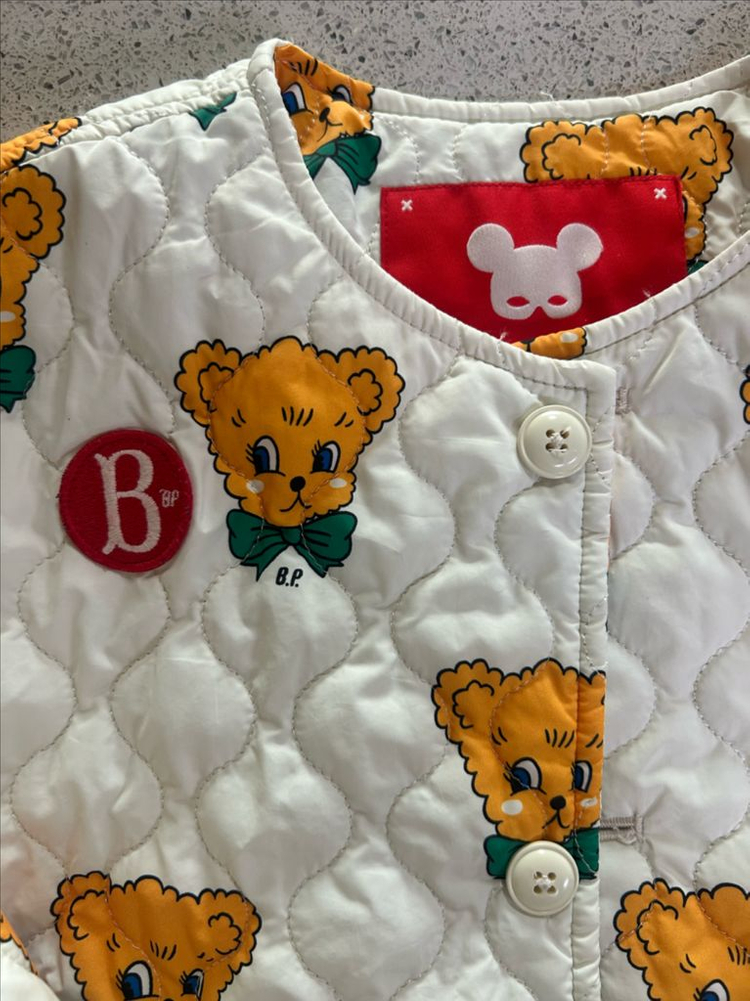 베베드피노 뽐므 바람막이 & 쥬땜므 퀼팅 자켓 & 빈폴 모자 130--2