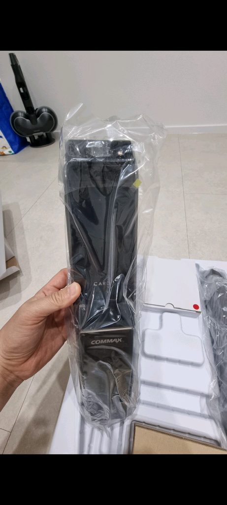 (새상품)코맥스 지문형 디지털 도어락--2