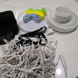 미싱으로 옷만들기 고무밴드 다량