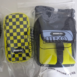 히로26년ss 신학기 필통 뉴체커 펜슬커이스 라임 /히로 컬러미니 크로스백 블랙