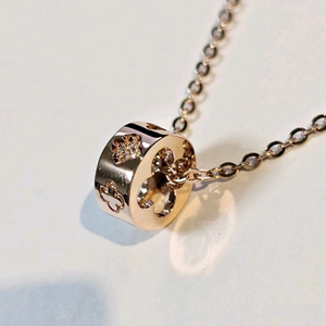 14k 핑크골드 목걸이