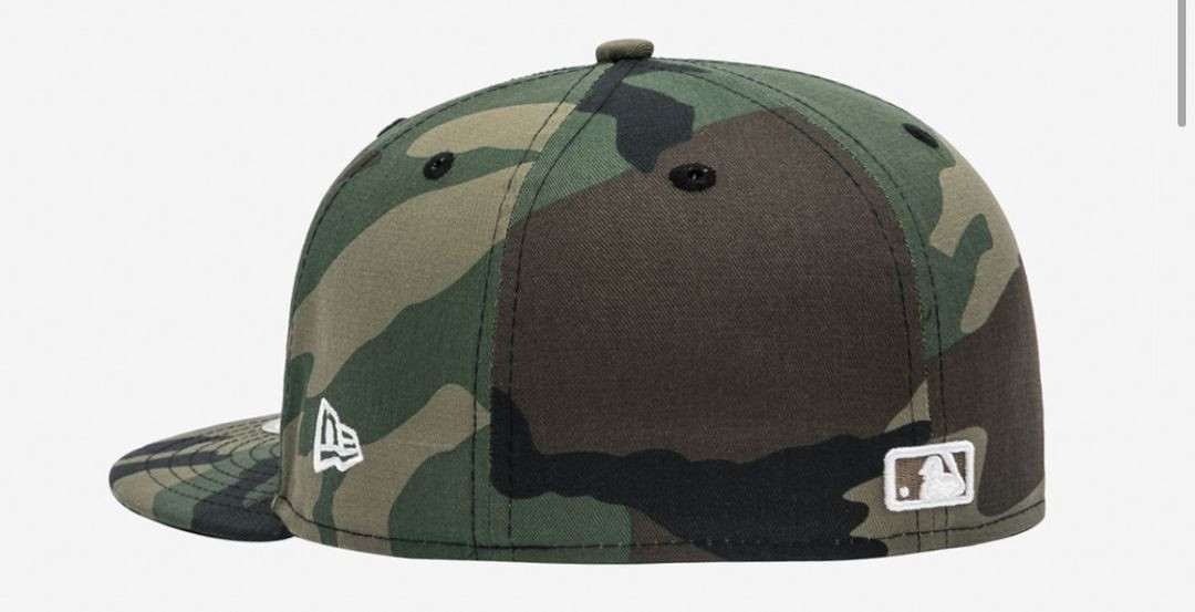 [새상품] MLB LA 다저스 베이직 우드랜드 카모 뉴에라--1