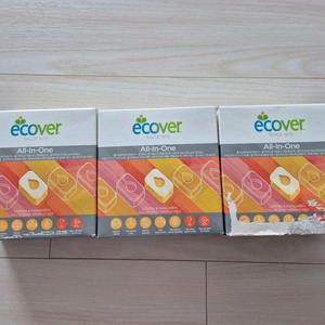 미개봉 에코버 식세기세제 3통