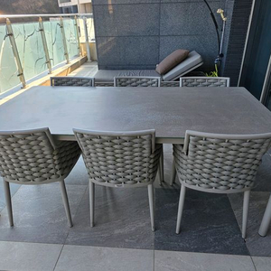 도슨트 레온 6인 야외 테이블세트 이미지