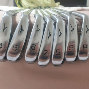 미즈노 MX 200 포지드 경량스틸 다골 R300 4번부터 P까지 7개 세트+S웨지 당근합니다