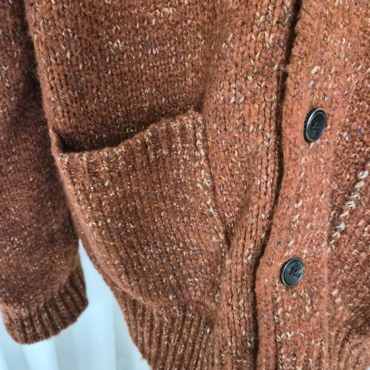 series 시리즈 알파카 니트 가디건 택달린 새상품--2