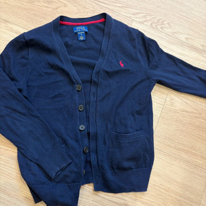 폴로 피마코튼 가디건 7T