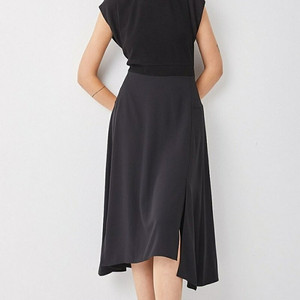 [새상품]보브(VOV) 숏슬리브 하이넥 배색 원피스 백화점신상 가격인하 (모델입은거보다 실물이 예쁜 원피스)