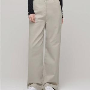 (새상품) 무신사스탠다드 우먼 와이드 치노 팬츠 라이트베이지 26