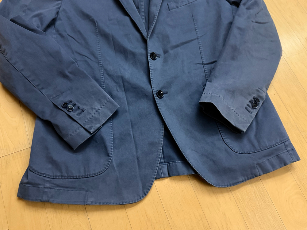 [benaco pontana] 2버튼 블루 자켓--2