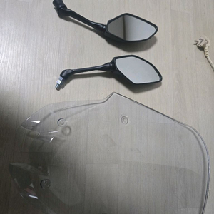 xmax 25년식 순정 스크린 , 사이드미러 판매합니다