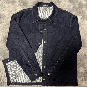 [50size] 디올 오블리크 데님 청자켓