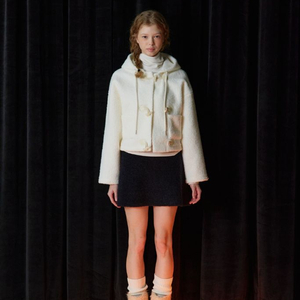 마그넷아카이브 boucle duffle hoodie 부클더플후디