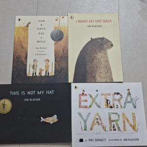 jon klassen 영어 원서 4권 세트 영어챕터북