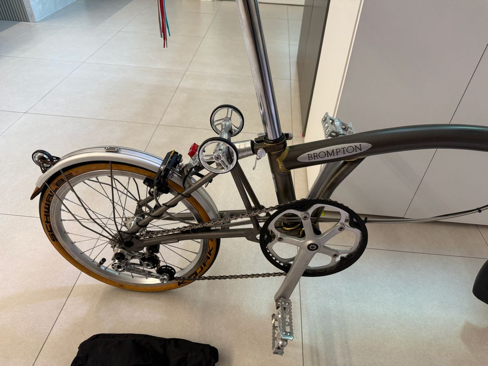 브롬톤 S3E-X 티탄 허브다이나모 에델룩스2--5