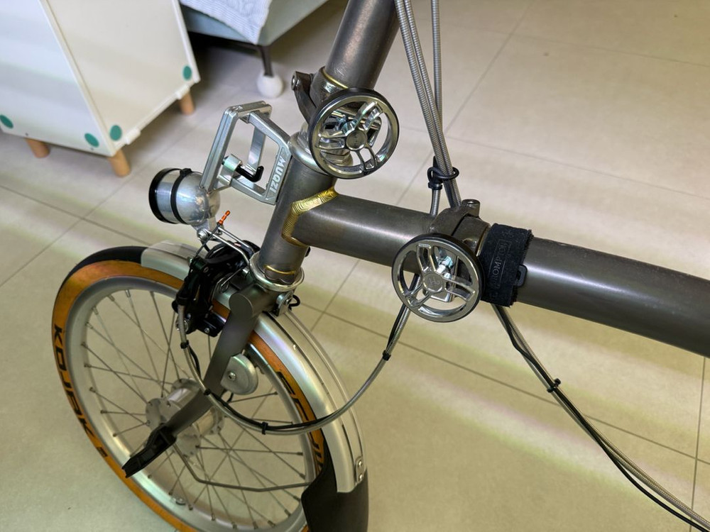 브롬톤 S3E-X 티탄 허브다이나모 에델룩스2--7