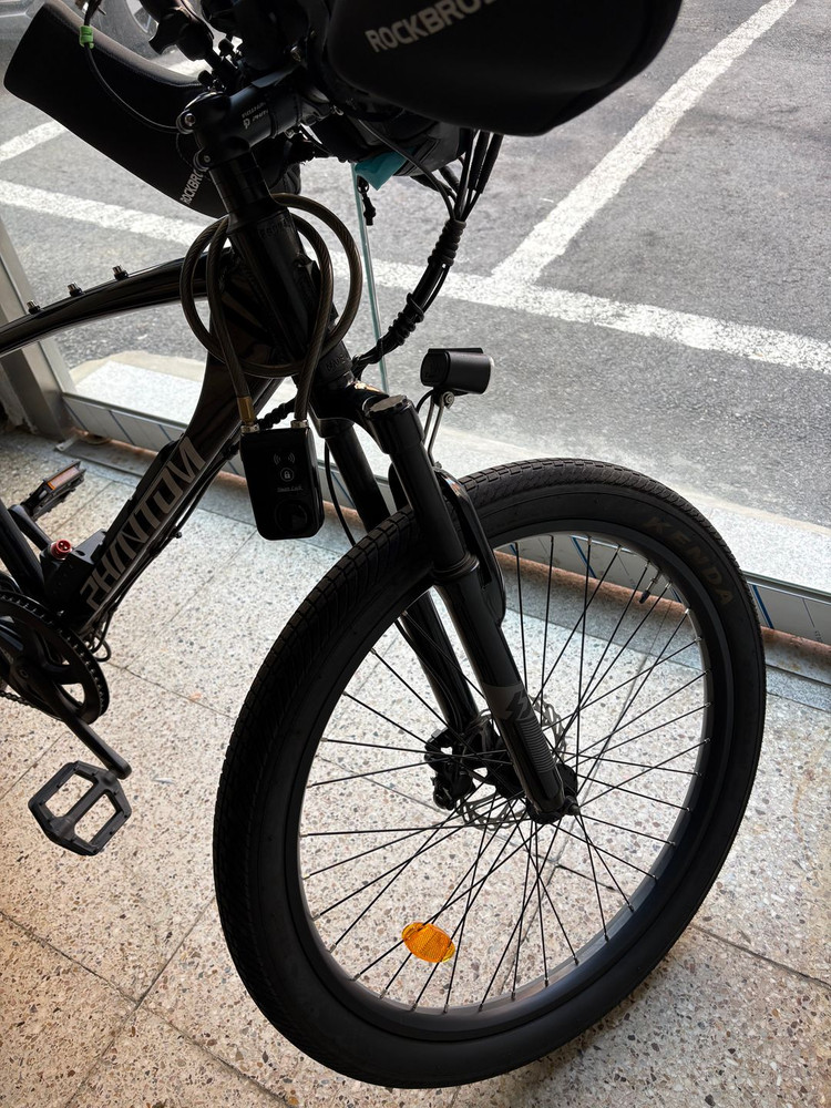 [최근 정비 + 새 로터 교체]★ 삼천리 전기 자전거 MTB 팬텀 HX 2025 풀셋 UPGRADE☆--3