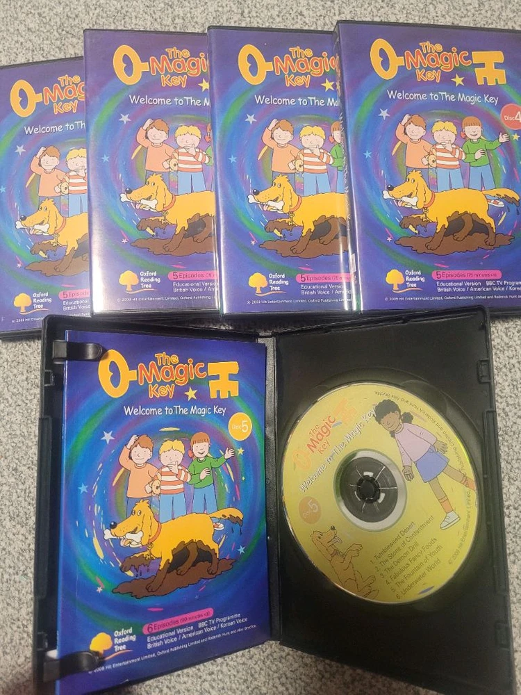 옥스포드리딩트리 ORT Magic Key 매직키 DVD 1~5세트 이미지