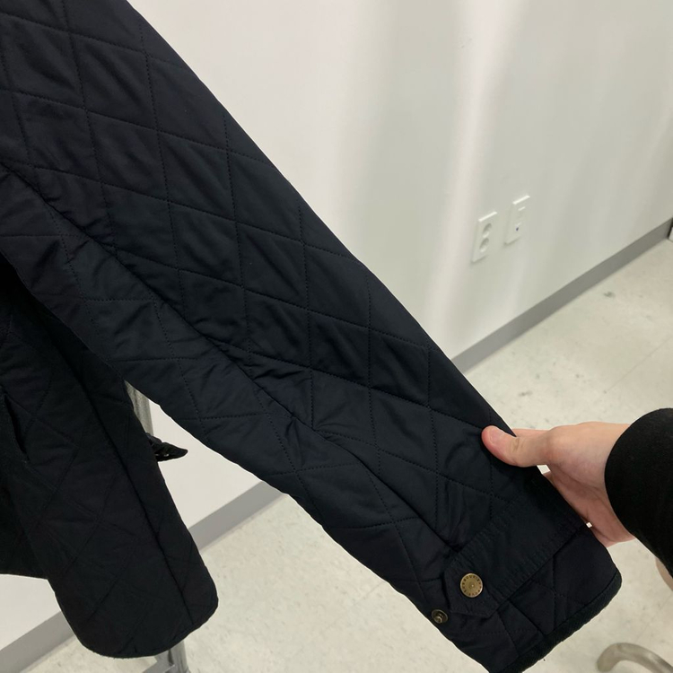 바버 인터네셔널 퀼팅 자켓--2