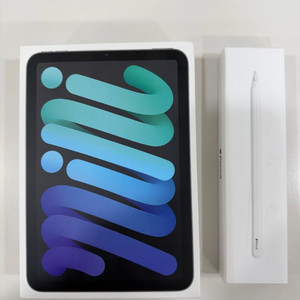 아이패드 미니 6세대 셀룰러 256G + 애플펜슬 (보증기간: 2026년 7월)