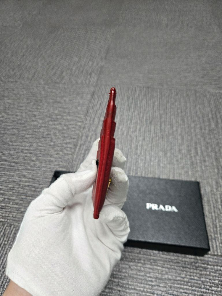 [특가][정품] 프라다 사피아노 카드지갑--2