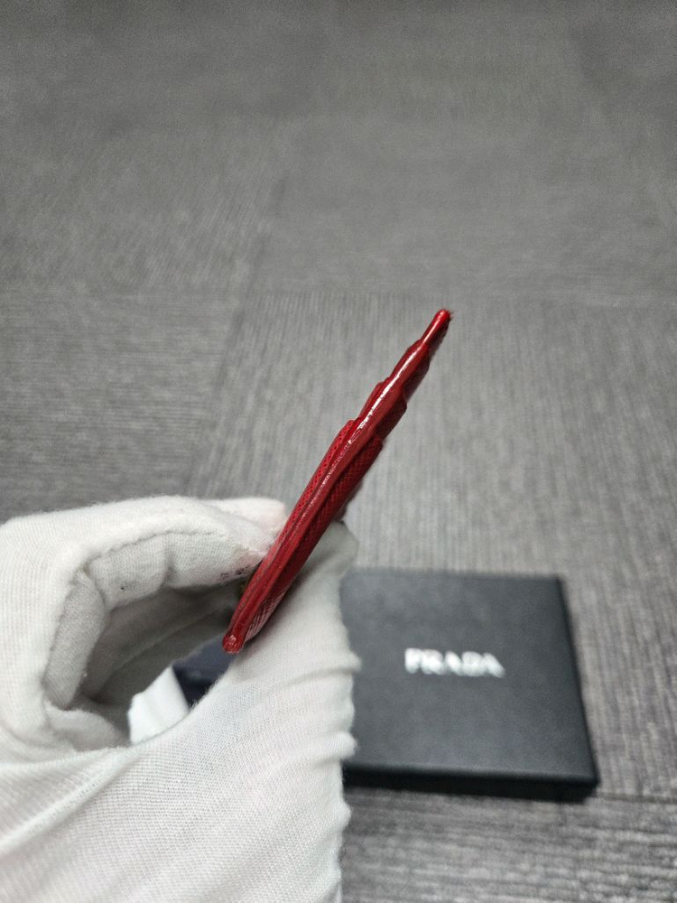 [특가][정품] 프라다 사피아노 카드지갑--3