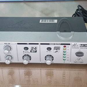 베링거 24비트 가라오케 마이크믹서