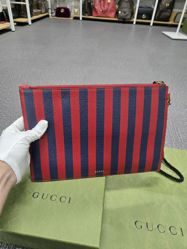 [특가][한정판] 구찌 킹스네이크 클러치백--1