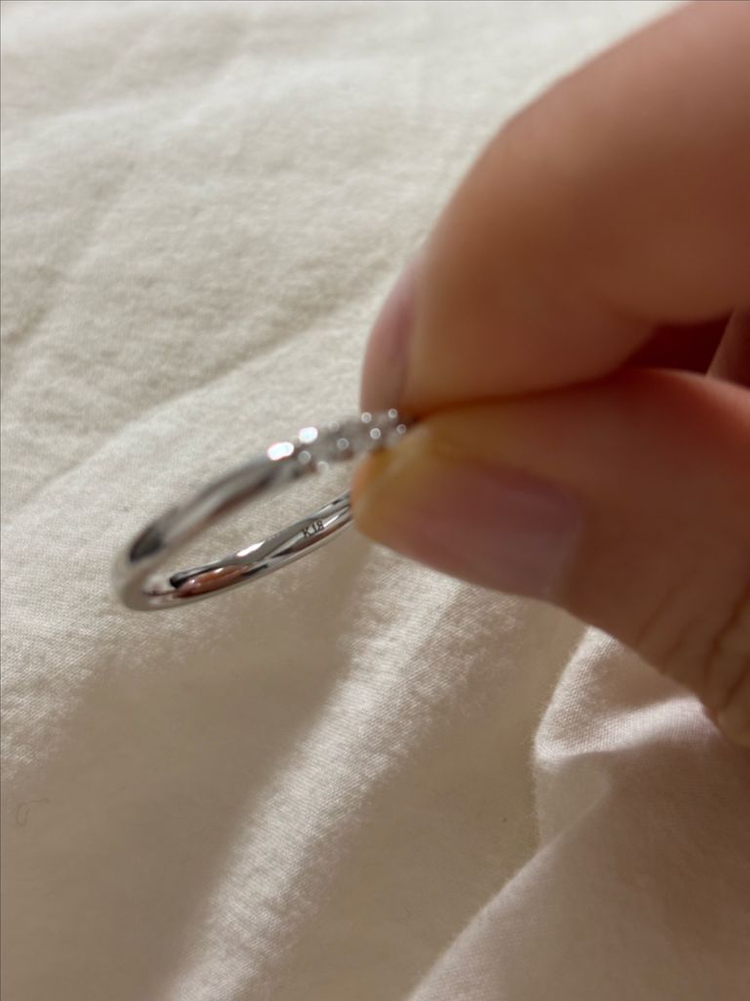 골든듀 18K 에일린 반지 가드링 천연다이아 15호--4