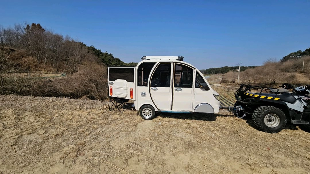 ATV용카라반 캠핑카 이미지