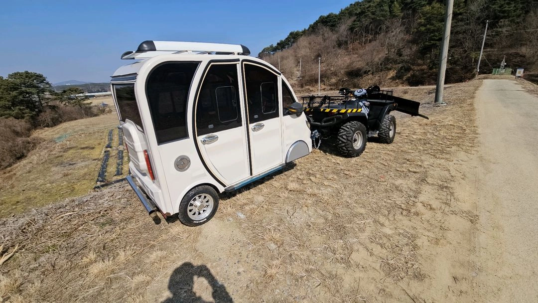 ATV용카라반 캠핑카 이미지