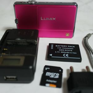 파나소닉 루믹스 fp-1 디지털 카메라/lumix 레트로 빈티지 디카 이미지