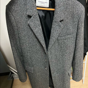 앤더슨벨 헤링본 코트 M 팝니다