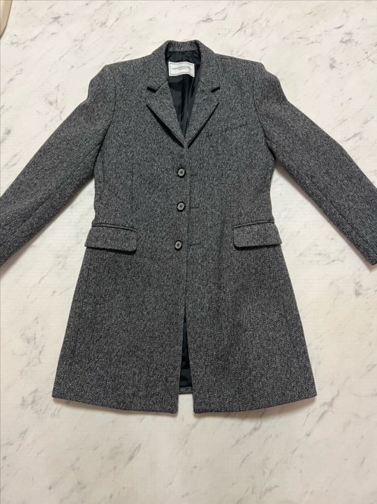 앤더슨벨 헤링본 코트 M 팝니다--1