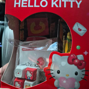 세븐일레븐.헬로키티 키캡 키링 이미지